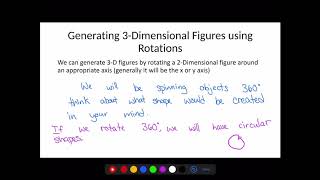 10.5: Nets, Cross Sections, and Rotations of Solids