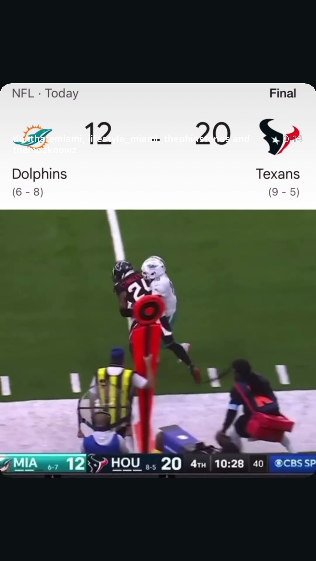 Mr. Glass was letting it fly #hoodnews #tuatagovailoa #miamidolphins #mrglass #football #omg #catch