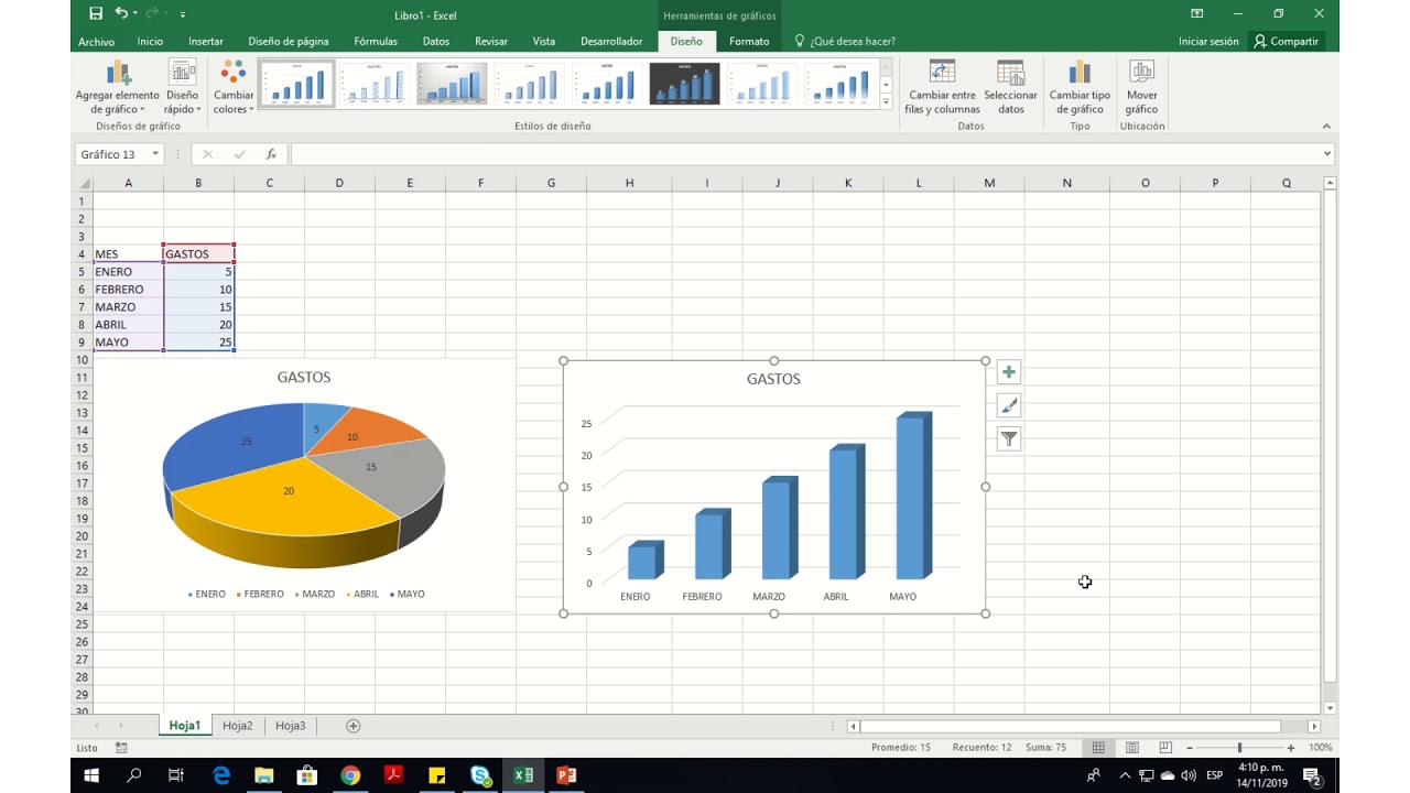 Ejemplos De Graficos En Excel Para Descargar Desmontaje Automatico Images