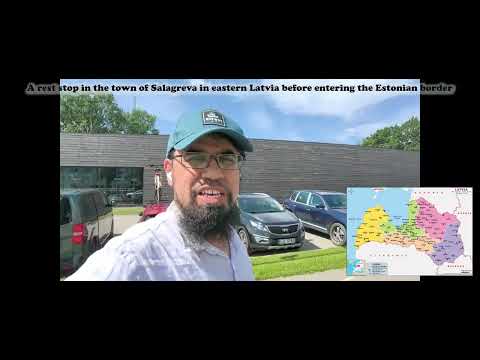 بين سالاغريفا اللاتفية وبارنو الإستونية مرور واستقرارBetween Salagreva Latvia And Pärnu Estonia 