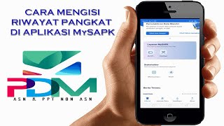 Cara Mengisi Riwayat Pangkat Golongan di MySAPK