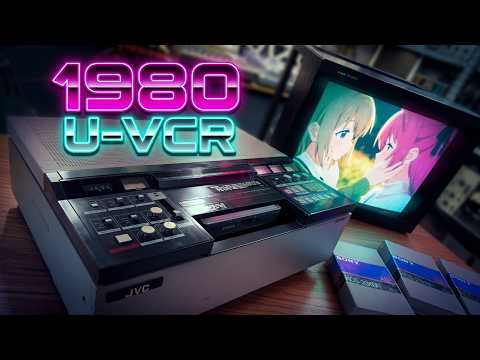 JVC U-Matic, the indestructible VCR - Bringing it back to life 40 years later!