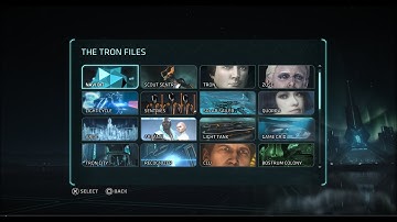 All Tron Files & Abraxas Shards | Tron: Evolution