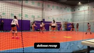 Defense Recap 2025-2026 (#9 on school team [Roselle Catholic] #6 on club team [NJVBC]