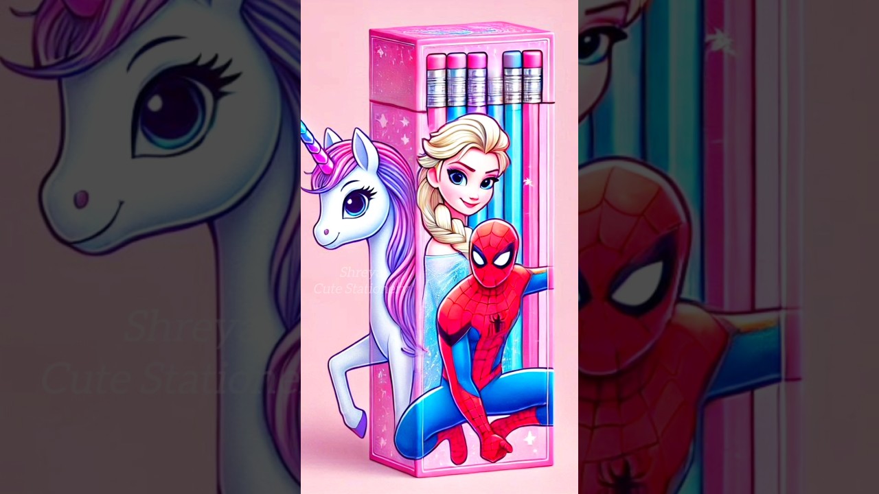 3 Cute Pencil Case, Pencil Box, Compass, Geometry Box, School Shopping, Stationery 