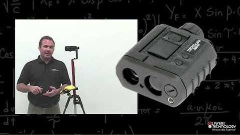 ArcPad LaserGIS TruPulse Training 2    Setting Up