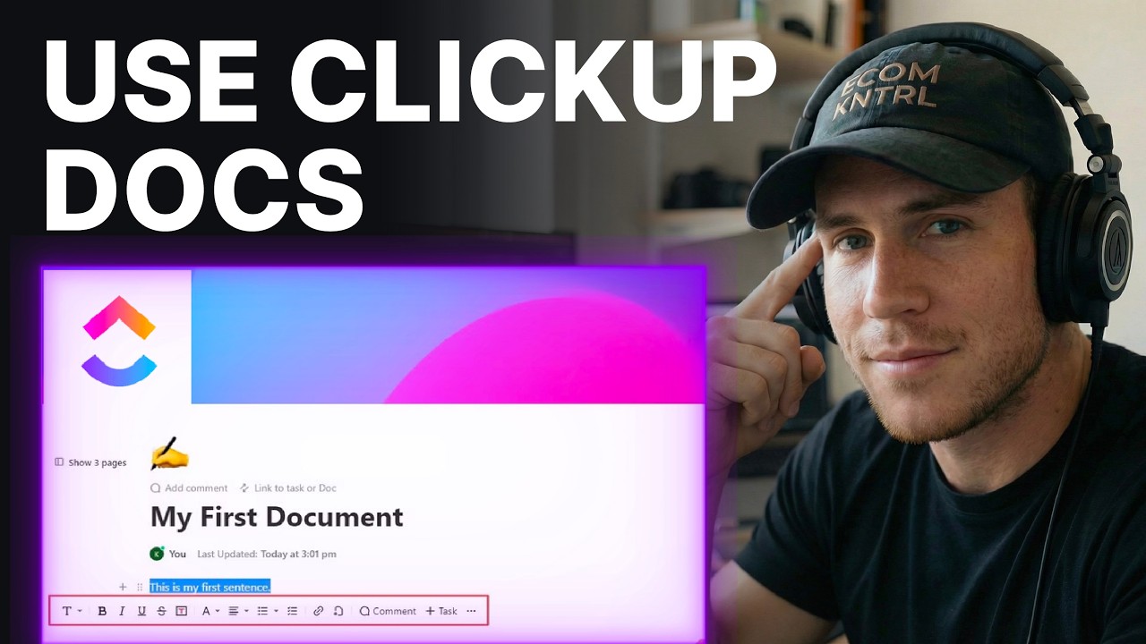 How To Use ClickUp Docs (2026) | Docs Tutorial - YouTube