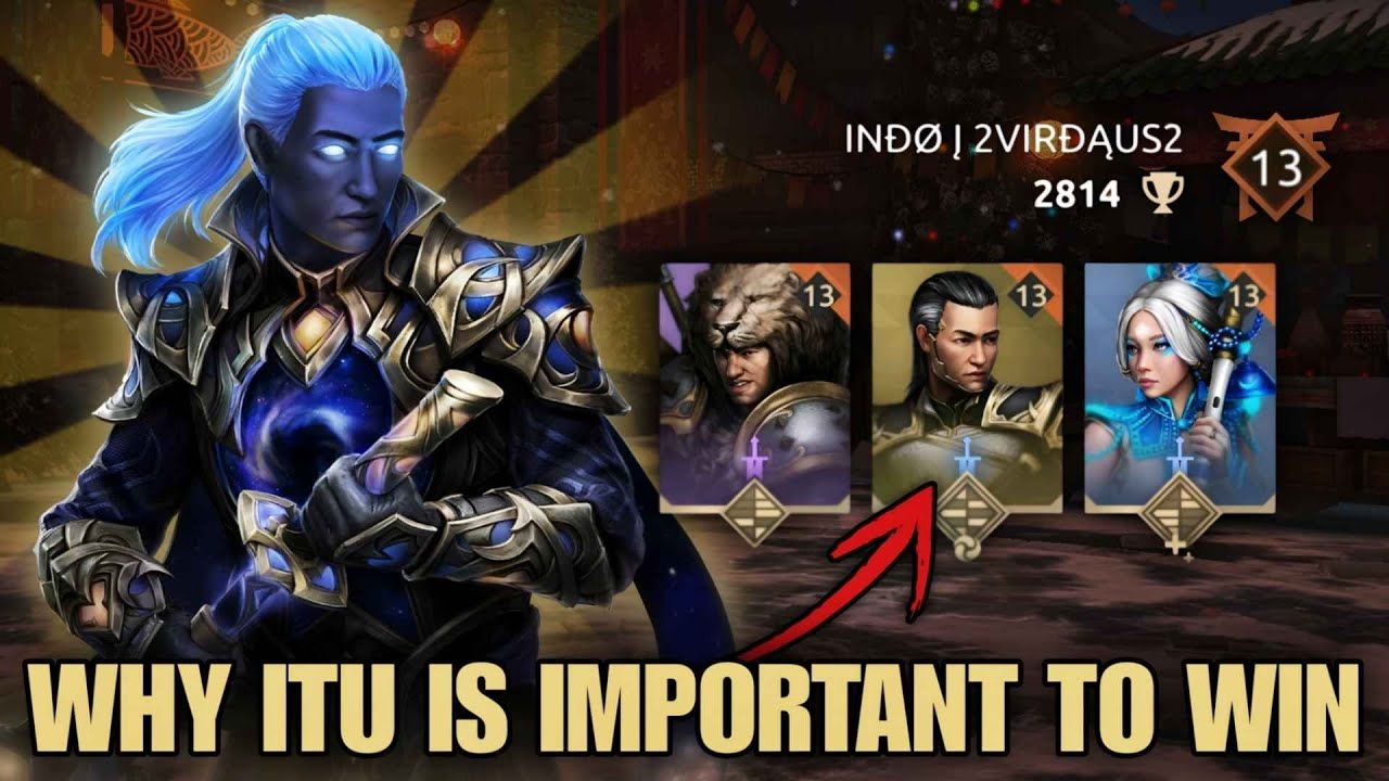 Why ITU is Important to dominate Leaderboard 🤔⚡| Best ITU comeback 😈🔥 | Shadow Fight 4: Arena