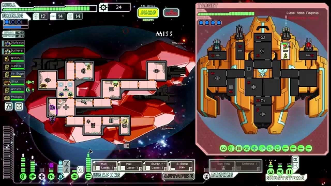 Let's Play FTL: Advanced Edition - Run #32 - Part 7 - Lockdown