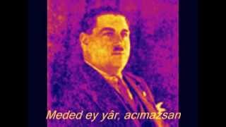 Hafız Burhan   Şeb i hüznümde hayalinle teselli bulurum