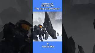 This Music Works Too Well in RED VS BLUE #composer #bossmusic #redvsblue