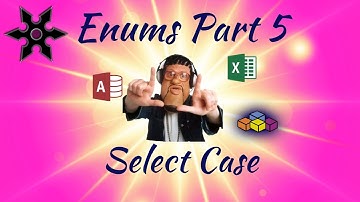 Understanding VBA Code: Enumerations Part 5 (Select Case)