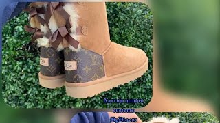 LV Designer Ugg Inspired Boots