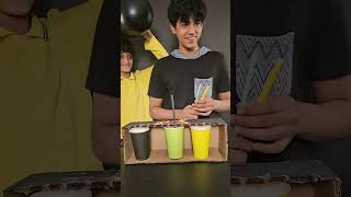 تحدي الألوان والمصاصات 🌈🥤 مين يقدر يدخل المصاصة في الكاس الصحيح؟ 😱