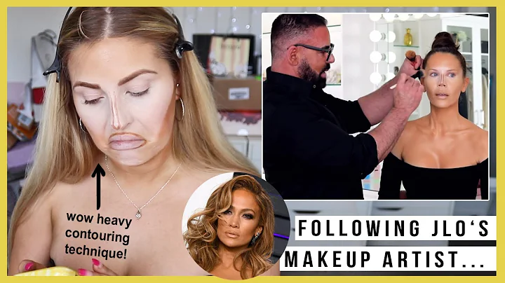 i tried following a SCOTT BARNES & TATI makeup tut...