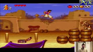 Aladdin for the Super Nintendo & Sega Megadrive, Lets Play Video 4 @PompeyGamesRoom