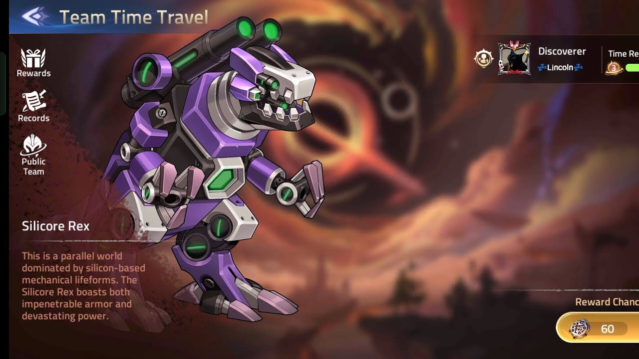 Apocalypse Dawn Silicore Rex (Team) - Mobile Legends Adventure - YouTube