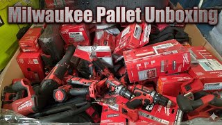 MILWAUKEE PALLET UNBOXING! What's inside? 