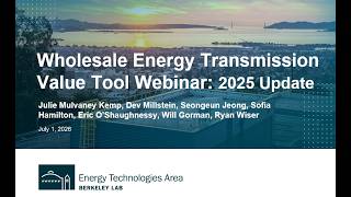 Exploring 2025 patterns in transmission value across the U.S. with LBNL's Energy Market Value Tool