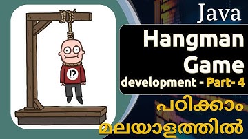 Hangman- Game Development - Part-4 | Basics Of Java Programming - 21 | Basics Of Java Malayalam