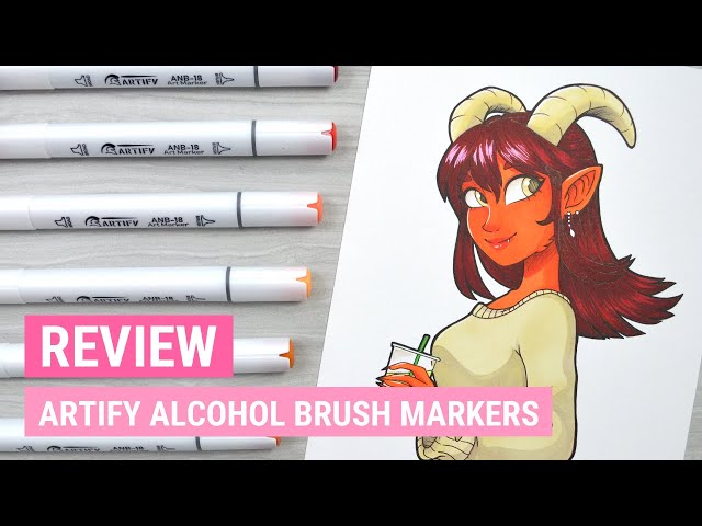 Artify Alcohol Brush Markers (Set of 48), Art Product Review