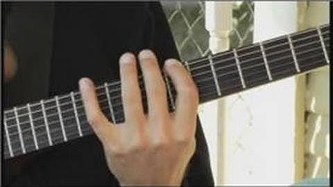 Playing C Augmented Arpeggios on Guitar : How to Play Guitar Arpeggios 4