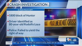 Man dies in car accident failing to yield right of way