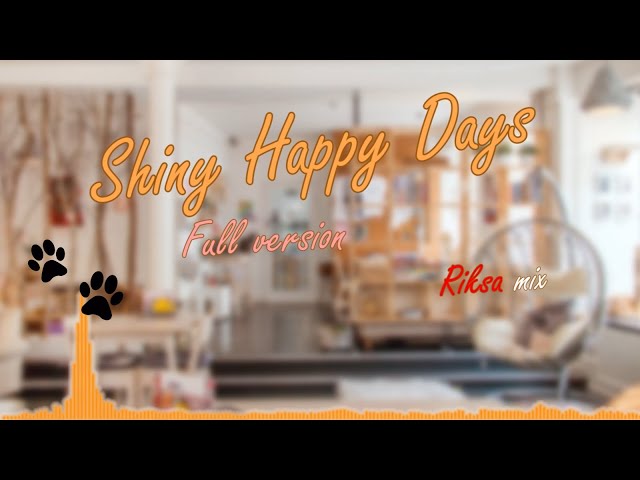 【Arrangement】Shiny Happy Days Riksa mix (Full Vocal ver.) 【NIJISANJI ID】のサムネイル