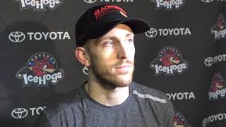 IceHogs Media Day: Jordan Schroeder - 12/18/18