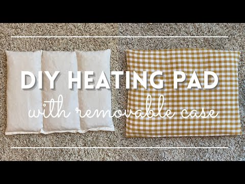 Video: How To Sew A Cover On A Heating Pad