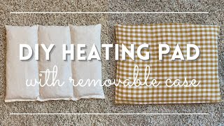 HOW TO MAKE A HEATING PACK | Removable Heating Pad Insert | Beginner Friendly StepbyStep Tutorial
