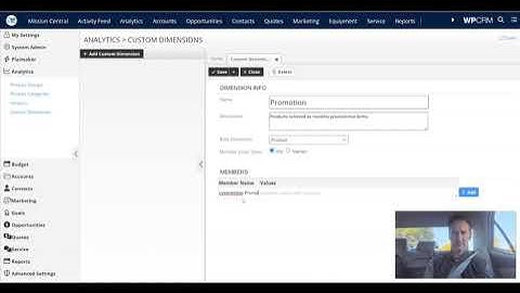WPCRM Custom Dimensions