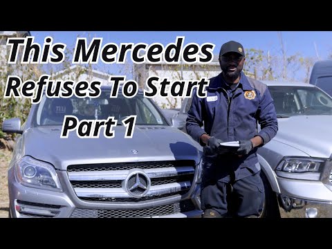 Mercedes GL350 – Crank No Start – Auto Shops Gave Up On This Car – Part 1
