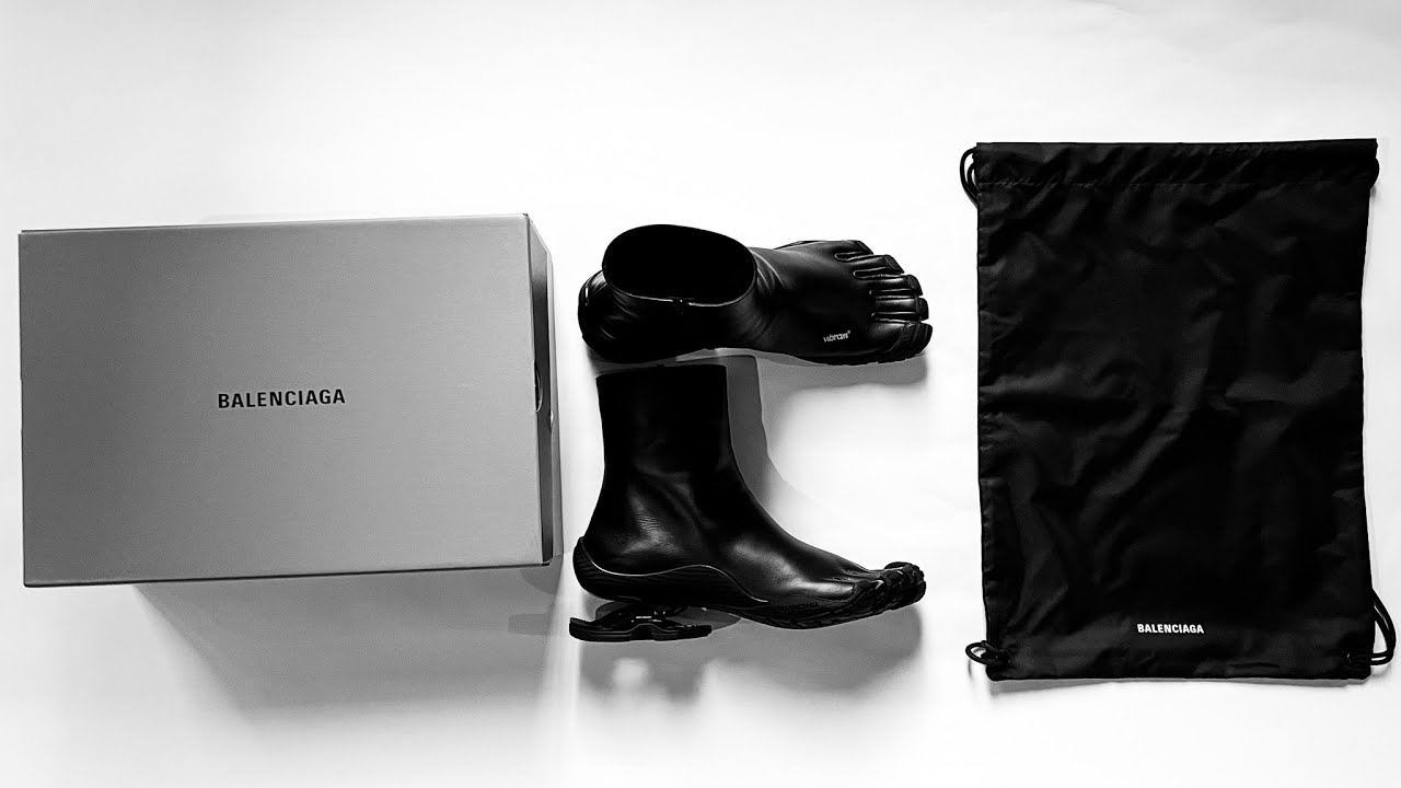 Cagole Leather Ankle Boots in Silver  Balenciaga  Mytheresa