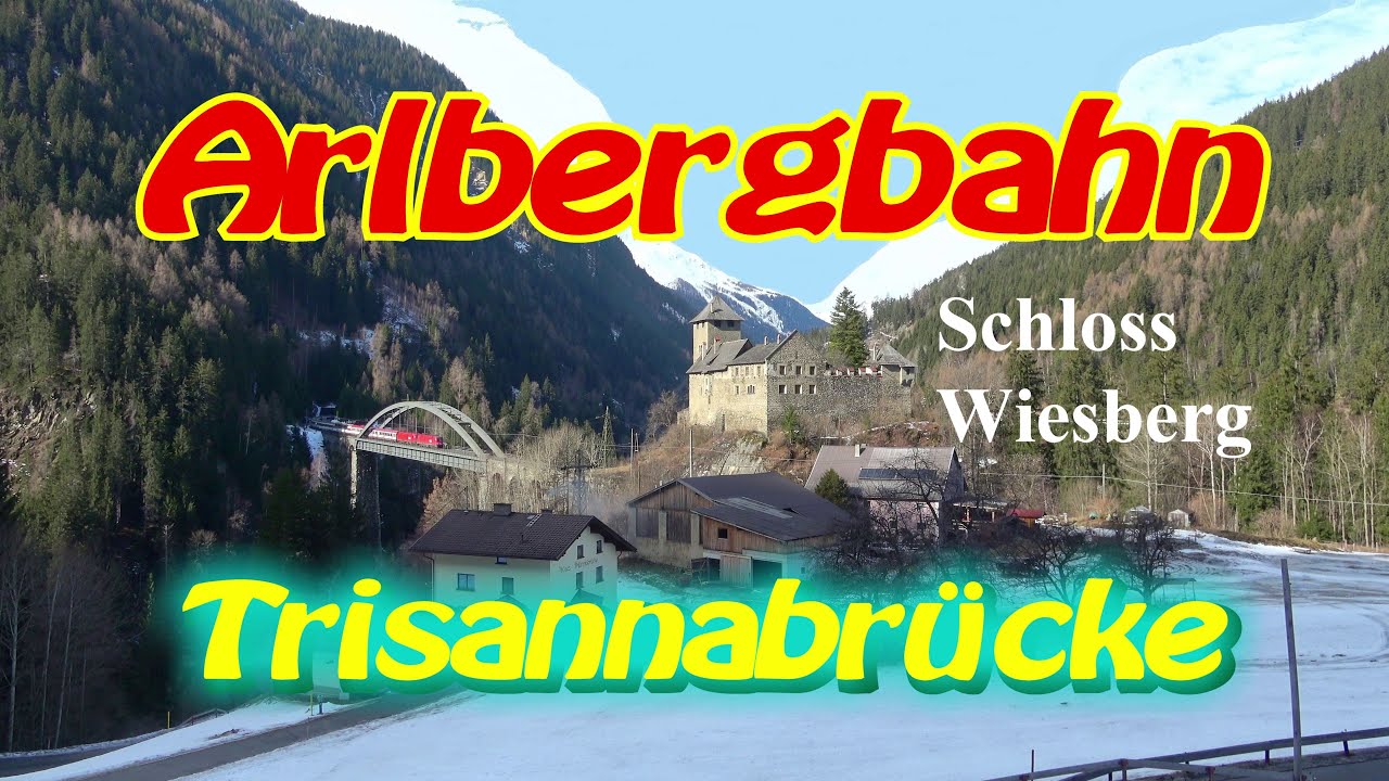 Arlbergbahn - Trisannabrücke. Warten auf ÖBB Railjet und Eurocity 163 mit dem SBB Panoramawagen