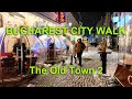 Snowy Bucharest 4K city walk / The Old town 2