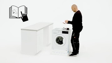 How to install your AEG washer dryer