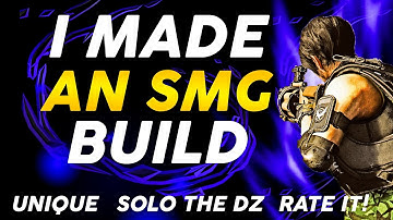 SO I MADE AN SMG BUILD WITHOUT A SHIELD! TRY THIS AND RATE IT OUT OF 10!