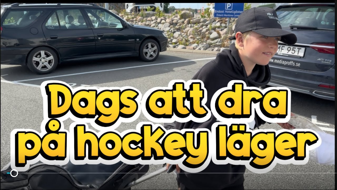 Hockeyläger med Frölunda i Göteborg