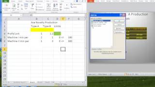 Linear Programming Part 1