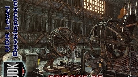 UDK Live Stream XXXV | Physics Gun Level Progress by Devin Sherry