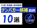 【テンバガー条件で銘柄検索！】小型・高成長・高利益率企業【10選】