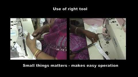 Tiny things matters in motion improvement . Kaizen 1