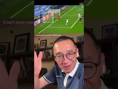 Reaction coach Justin real madrid vs liverpool final champion league