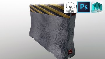 Maya 2016 full Game Prop workflow : Roadblock Part 2 of 2