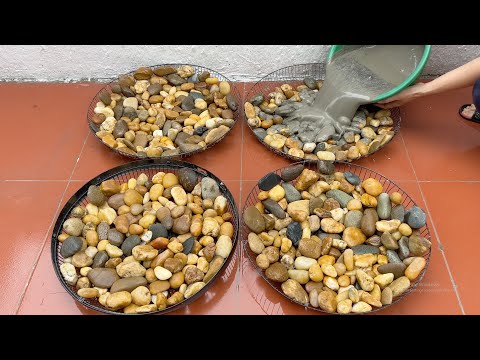 Video: Ideeën voor Pebble Walkway – Hoe maak je een Pebble Mosaic Walkway voor de tuin