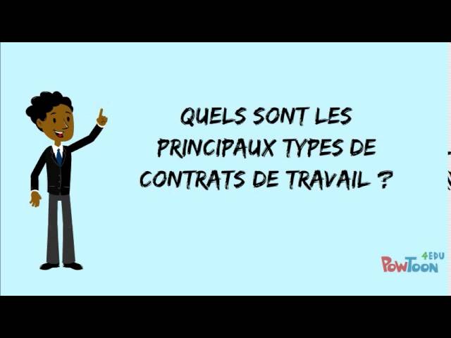 Contrat De Travail Youtube