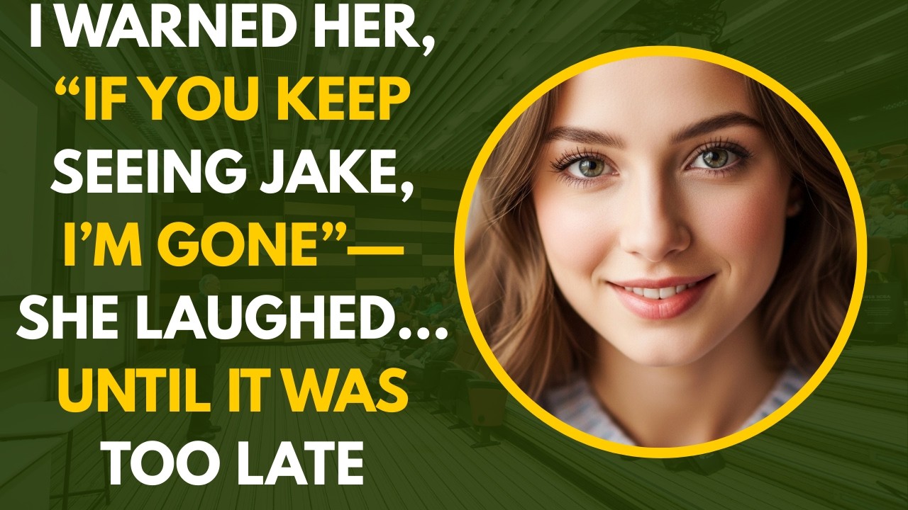 Я предупредил её: «Если ты продолжишь встречаться с Джейком, я уйду». Она смеялась… Пока не стало...