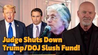 Judge Shuts Down Trump/DOJ "Weaponization" Fund!