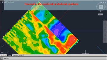 Excavation forecasting control during tunnel construction.